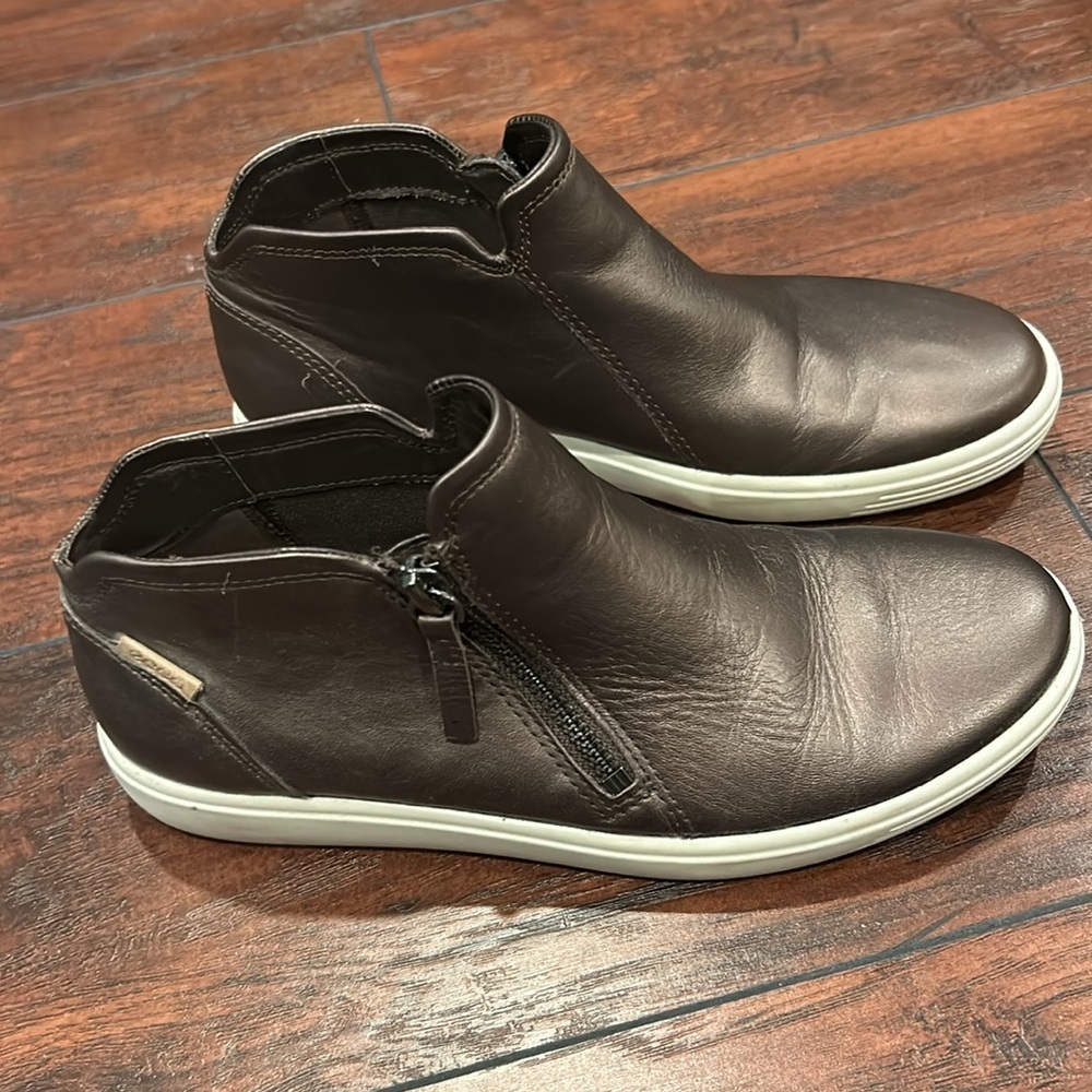 Women's Ecco leather ankle shoes size EU 37 - Picture 3 of 7